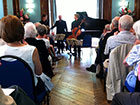 Wye Valley Music, piano trio concert at Bridges Community Centre, Monmouth.